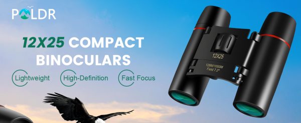 01-109.jpg POLDR 12X25 Small Pocket Binoculars Compact Adults,Mini Kids Binoculars Boys for Bird Watching,Concert