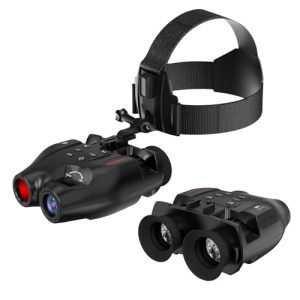 Night Vision Goggles Head Mounted for Adults,984FT Rechargeable Infrared Digital Binoculars,5X Digital Zoom, Hands Free