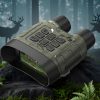 Night Vision Goggles, 112 MP 4K Night Vision Binoculars for Adults, 12X Zoom & 5000mAh Battery, 64GB Card Included, Infr