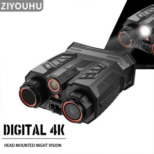 01-37.jpg 4K Video Night Vision Camera Digital Binoculars 4" Screen 16X Zoom with 300m Laser Ranging Remote Control, Wi-Fi E-compass