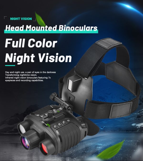 01-42.jpg NV8360 4K FHD Full Color Night Vision Helmet Goggles Digital Binoculars Infrared & Flashlight Head Mounted Night Viewer for Hunting