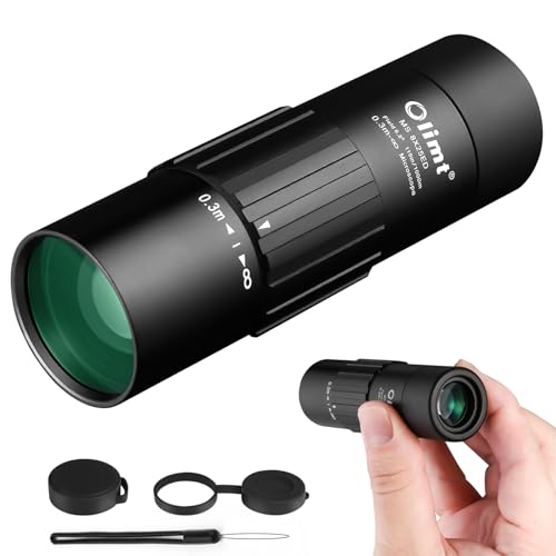01-49.jpg 8x25 Monocular Telescope, Mini Pocket Small Portable Handheld Lightweight ED Glass Wide Angle View Waterproof Single Len