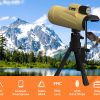 01-52.jpg 12x50 Adult Monocular - Compact Zoom High Definition Monocular with Smartphone Adapter and Tripod - BAK 4&FMC Lens Water