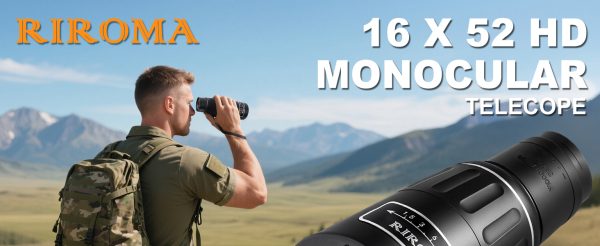 01-58.jpg 16X52 high-definition monocular, high-power compact monocular for adults and children, high-definition monocular, suitable