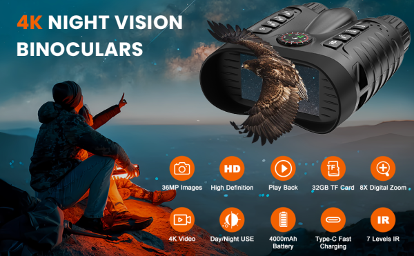 01.png 4K Night Vision Goggles for Kids, 36MP Full-Color Night Vision Binoculars with 1314FT Viewing Range