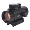 1x40 Red Dot Sight Green Red Dot Sight Illuminated Air Hunting Scope with 11/20mm Rails