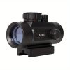 1x40 Red Dot Sight Green Red Dot Sight Illuminated Air Hunting Scope with 11/20mm Rails