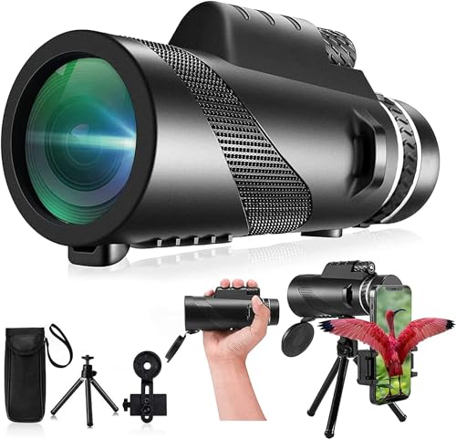 01-69.jpg monocular 80x100 high power monocular high definition for adults high power smartphone adapter telescope hunting wildlife
