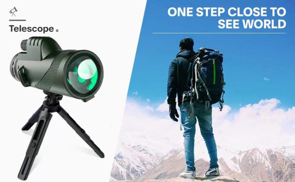 01-72.jpg Monocular Telescope 80x100 High Power Monocular Telescope High Definition For Adults High Power