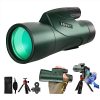 01-75.jpg Gosky 12x55 High Definition Monocular with BAK4 Prism and FMC Lens, Lightweight, with Smartphone Adapter - For Bird Watching