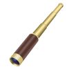 01-77.jpg Pirate Monocular Telescope for Kids and Adults, Handheld Foldable Brass Telescope 25x30 Zoomable Portable