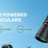 20x50 High Powered Binoculars for Adults, Waterproof Compact Binoculars with Low Light Vision for Bird Watching Hunting