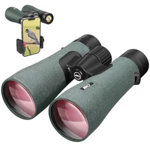 12x50 UHD Binoculars for Adults High Powered with Upgraded Phone Adapter - Large View, Lightweight, IPX7 Waterproof