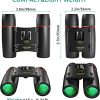 02-106.jpg POLDR 12X25 Small Pocket Binoculars Compact Adults,Mini Kids Binoculars Boys for Bird Watching,Concert