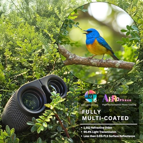 02-108.jpg Hontry Binoculars for Adults and Kids, 10x25 Compact Binoculars for Bird Watching, Theater and Concerts, Hunting and Sport