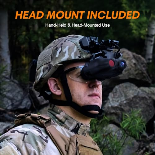 02-11.jpg Night Vision Goggles Head Mounted for Adults,984FT Rechargeable Infrared Digital Binoculars,5X Digital Zoom, Hands Free