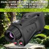 NV380 Night Vision Monocular Infrared HD Camera Video Recorder Portable Long Range Telescope