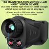 NV380 Night Vision Monocular Infrared HD Camera Video Recorder Portable Long Range Telescope