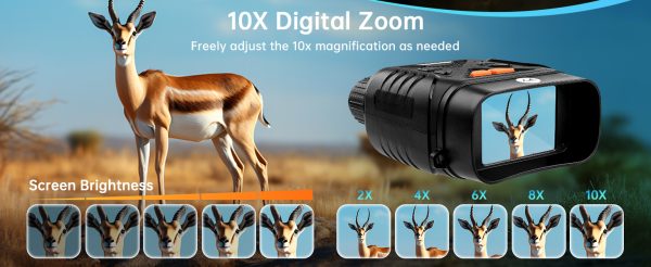 02-20.jpg Night Vision Goggles, Night Vision Binoculars for Adults 10X Digital Zoom 7X Infrared Binoculars with 64GB TF Card