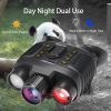 02-40.jpg NV8360 4K FHD Full Color Night Vision Helmet Goggles Digital Binoculars Infrared & Flashlight Head Mounted Night Viewer for Hunting