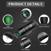02-48.jpg 8x25 Monocular Telescope, Mini Pocket Small Portable Handheld Lightweight ED Glass Wide Angle View Waterproof Single Len