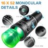 02-56.jpg 16X52 high-definition monocular, high-power compact monocular for adults and children, high-definition monocular, suitable
