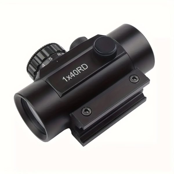 1x40 Red Dot Sight Green Red Dot Sight Illuminated Air Hunting Scope with 11/20mm Rails