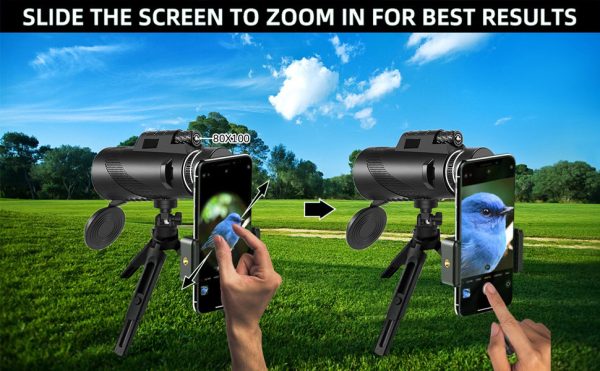 02-69.jpg monocular 80x100 high power monocular high definition for adults high power smartphone adapter telescope hunting wildlife