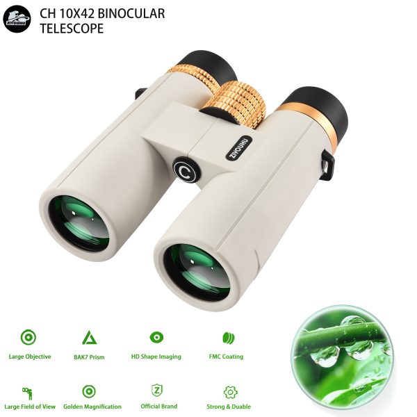 02-86.jpg 10X42D/8X42D Telescope High-Power UHD Day/Night Dual-User Outdoor Bee Finder Professional Binocular