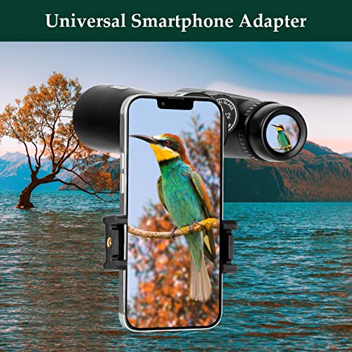 03-104.jpg Adorrgon 12x42 HD Binoculars for Adults High Powered with Phone Adapter, Tripod and Tripod Adapter - Large View Binocular