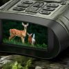 Night Vision Goggles, 112 MP 4K Night Vision Binoculars for Adults, 12X Zoom & 5000mAh Battery, 64GB Card Included, Infr