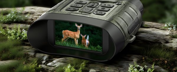 Night Vision Goggles, 112 MP 4K Night Vision Binoculars for Adults, 12X Zoom & 5000mAh Battery, 64GB Card Included, Infr