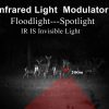 DIY Night Vision Scope,Quick Installation Barrle,5" Display Screen with 5w 850nm IR(Infrared Illuminator),View 218YARD