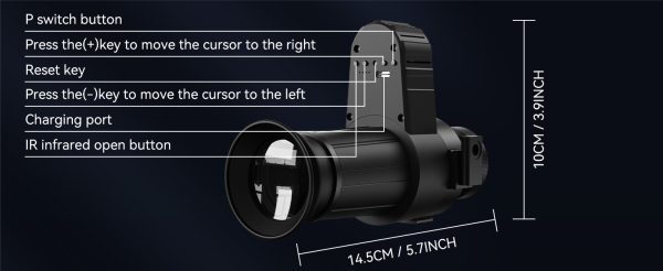 03-5.jpg Head-Mounted Night Vision Monocular Goggles with Elastic Head Strap, Default 7X Magnification, NVG Equipment