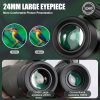 03-60.jpg 12x60 High Definition Monocular Telescope with Smartphone Adapter Tripod and Carrying Case, Large Night Vision Monocular