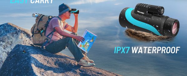 16x56 UHD monocular telescope, adult monocular telescope, high power, monocular telescope for stargazing, with BAK-4