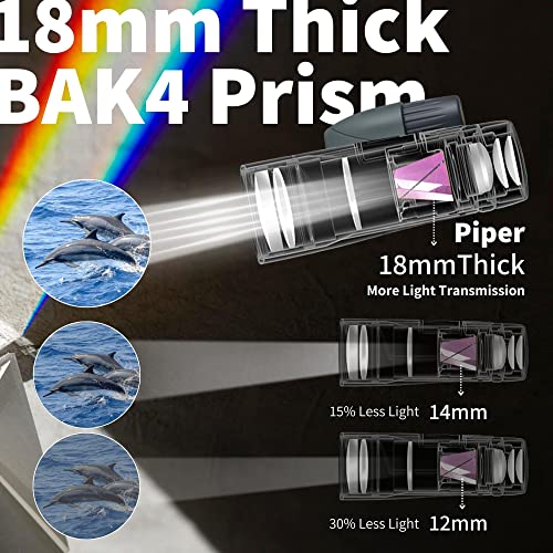 03-74.jpg Gosky 12x55 High Definition Monocular with BAK4 Prism and FMC Lens, Lightweight, with Smartphone Adapter - For Bird Watching