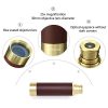 03-76.jpg Pirate Monocular Telescope for Kids and Adults, Handheld Foldable Brass Telescope 25x30 Zoomable Portable
