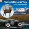 15x52 HD Binoculars for Adults High Powered with Upgraded Phone Adapter - Large View Binoculars with Clear Low Light Vision