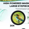 20x50 High Powered Binoculars for Adults, Waterproof Compact Binoculars with Low Light Vision for Bird Watching Hunting