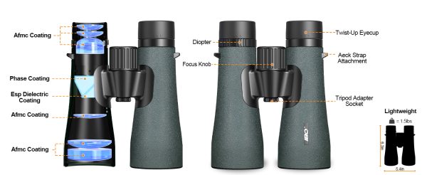 03-97.jpg 12x50 UHD Binoculars for Adults High Powered with Upgraded Phone Adapter - Large View, Lightweight, IPX7 Waterproof