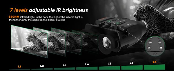 04-12.jpg Night Vision Goggles Head Mounted for Adults,984FT Rechargeable Infrared Digital Binoculars,5X Digital Zoom, Hands Free