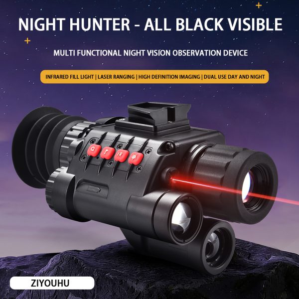 04-15.jpg NVG-08 8x Digital Infrared Night Vision Goggles Helmet Mount HD Tactical Monocular with Rangefinder