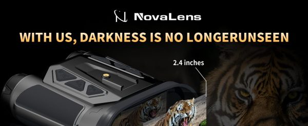 Night Vision Goggles- 4K Night Vision Binoculars for Adults with WiFi, 64GB TF Card in Night Vision,7X IR & 16X Zoom
