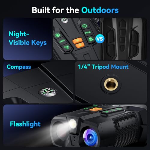 04-31.jpg 4K Night Vision Goggles for Adults: 4.5" HD Large Screen Digital Night Vision Device with 5000mAh Battery - Outdoor Hunting