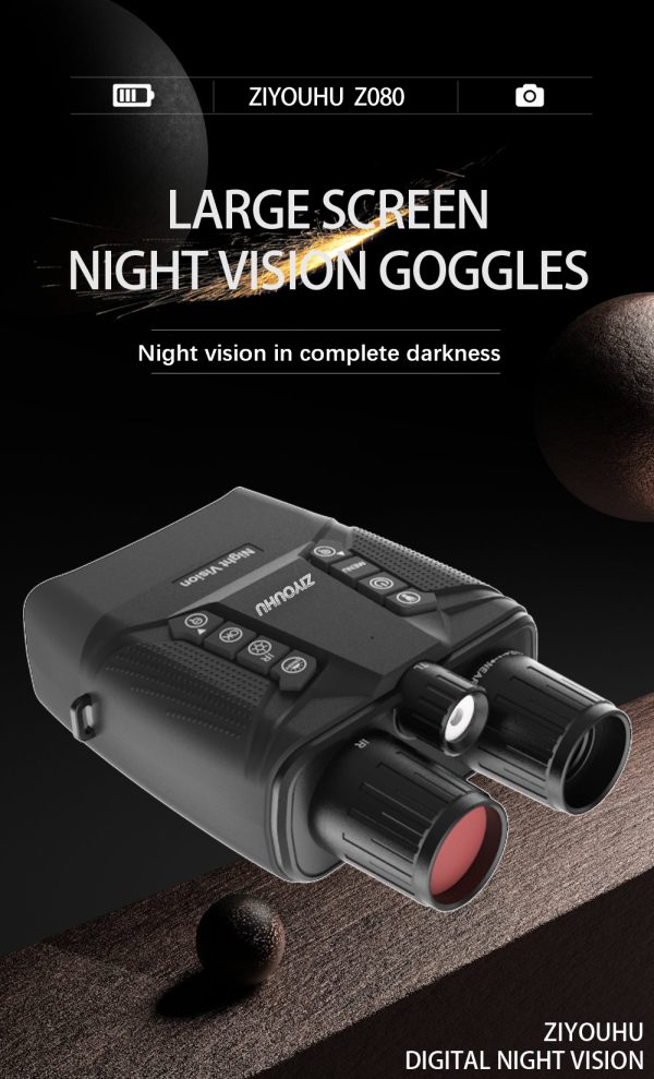 04-35.jpg Z080 Ultra HD 4K Night Vision Binoculars 600M Low Light Large Zoom for Hunting 3" Screen Dual Light Infrared Camera