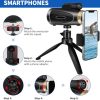 04-45.jpg Monocular Telescope 80x100 High Power Smartphone Adapter Tripod, Large Field Monocular Telescope for Adult Use BAK4