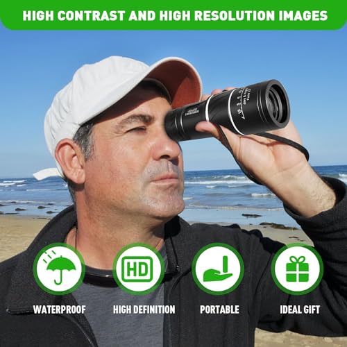 04-51.jpg 40.64 x 132.08 cm Mini Monocular Telescope, High Power for Adults, Birthday Gift for Men Dad His Husband Teenage Boy