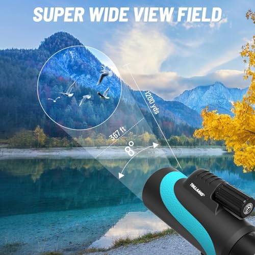 16x56 UHD monocular telescope, adult monocular telescope, high power, monocular telescope for stargazing, with BAK-4