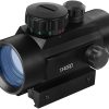 1x40 Red Dot Sight Green Red Dot Sight Illuminated Air Hunting Scope with 11/20mm Rails
